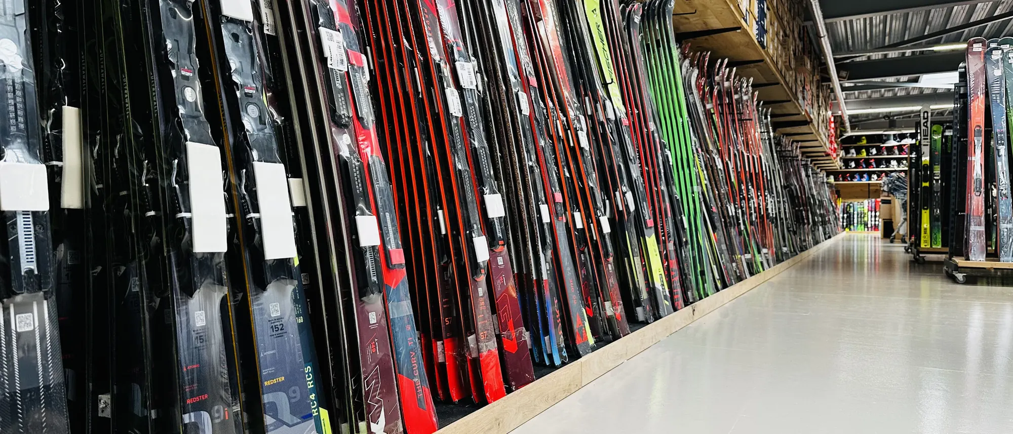 De skiverdieping van OutdoorXL